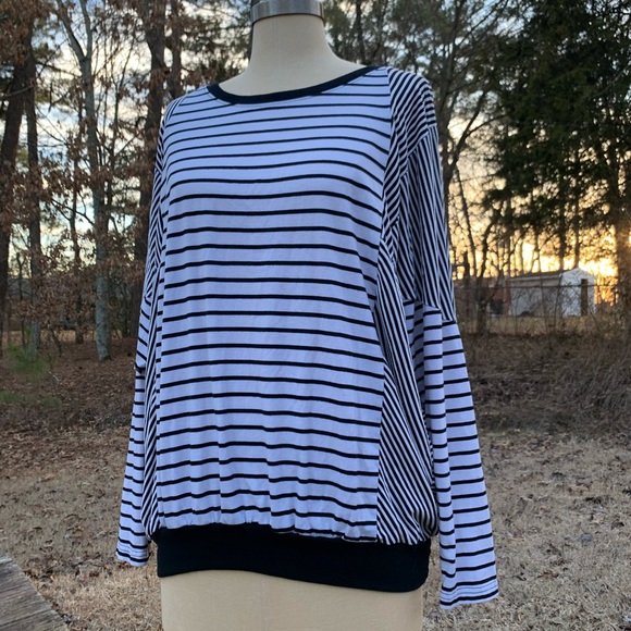Vintage Panel Stripe Dolman Top - Picture 9 of 16